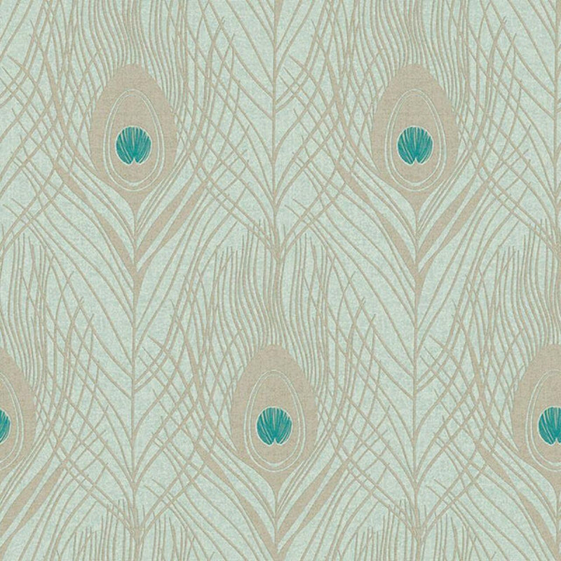 AC60005 Peacock Absolutely Chic Wallpaper by Galerie