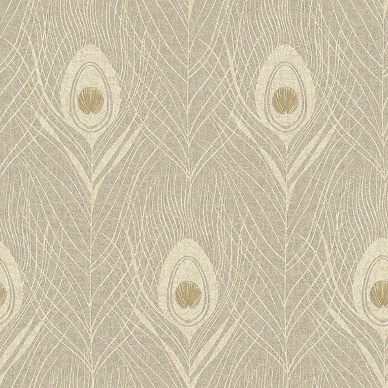 AC60009 Peacock Absolutely Chic Wallpaper by Galerie