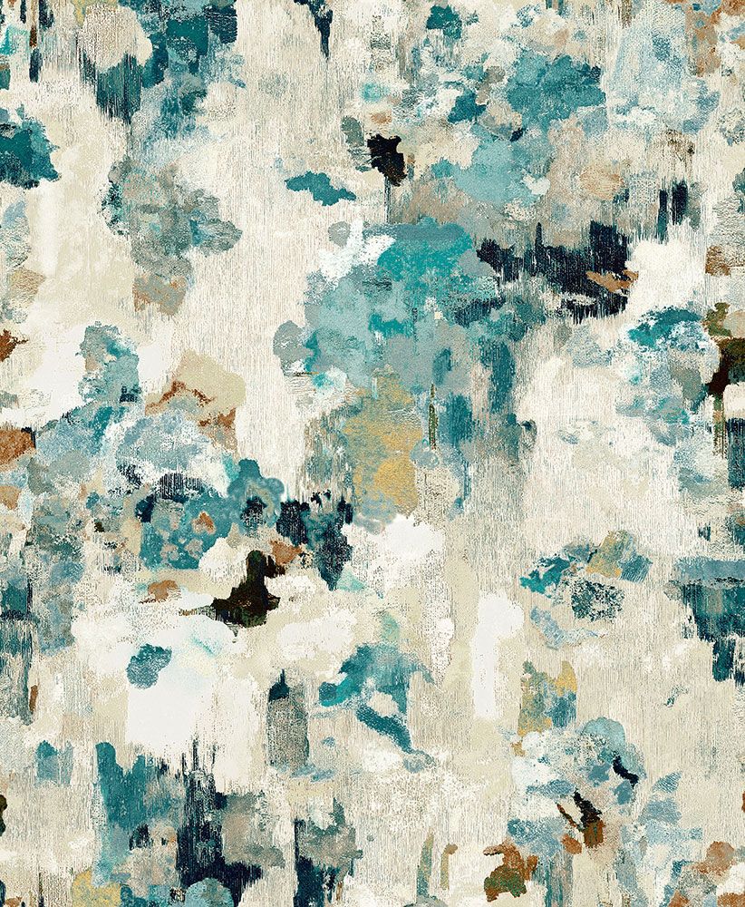AE02607 Bergamo Teal Aeterna Wallpaper by Sketch Twenty 3