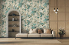 AE02607 Bergamo Teal Aeterna Wallpaper by Sketch Twenty 3