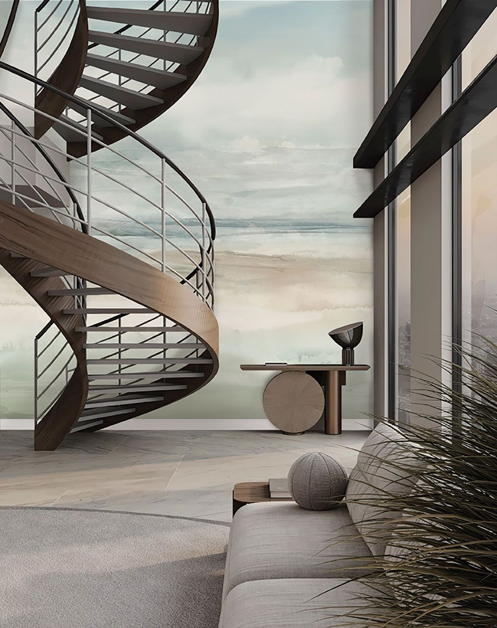 AE02613 Naples Sea Breeze Aeterna Wallpaper by Sketch Twenty 3