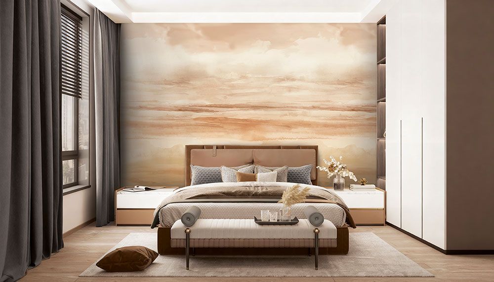 AE02615 Naples Sunset Aeterna Wallpaper by Sketch Twenty 3