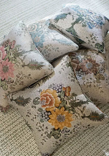 Drexel Hill Blue and Green Clermont Fabric by Anna French