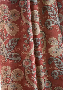 St. Gilles Red Clermont Fabric by Anna French
