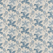 St. Gilles Spa Blue Clermont Wallpaper by Anna French