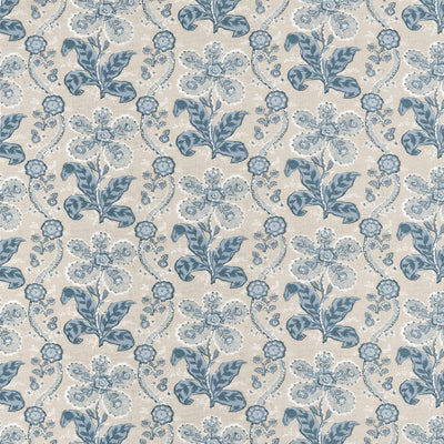 St. Gilles Spa Blue Clermont Fabric by Anna French