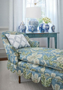 St. Gilles Mineral and Green Clermont Fabric by Anna French