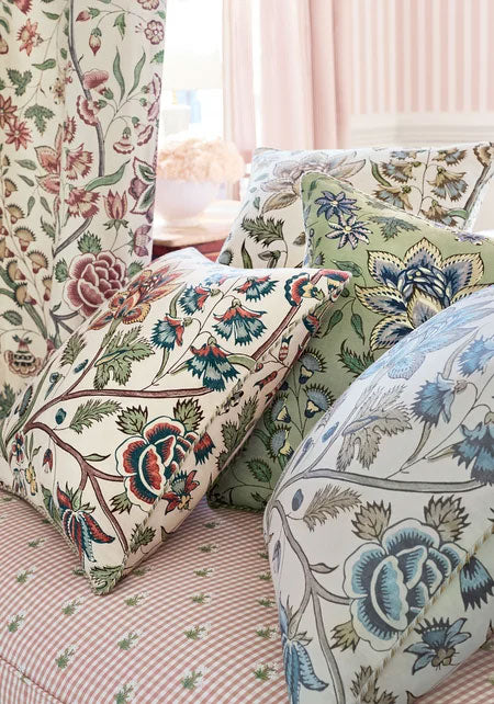 Francois Spa Blue Clermont Fabric by Anna French
