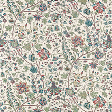 Francois Red and Blue Clermont Fabric by Anna French