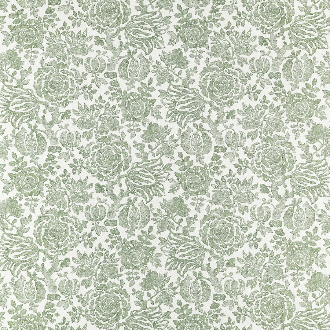 AF10733 Sigourney Green Fabric by Anna French