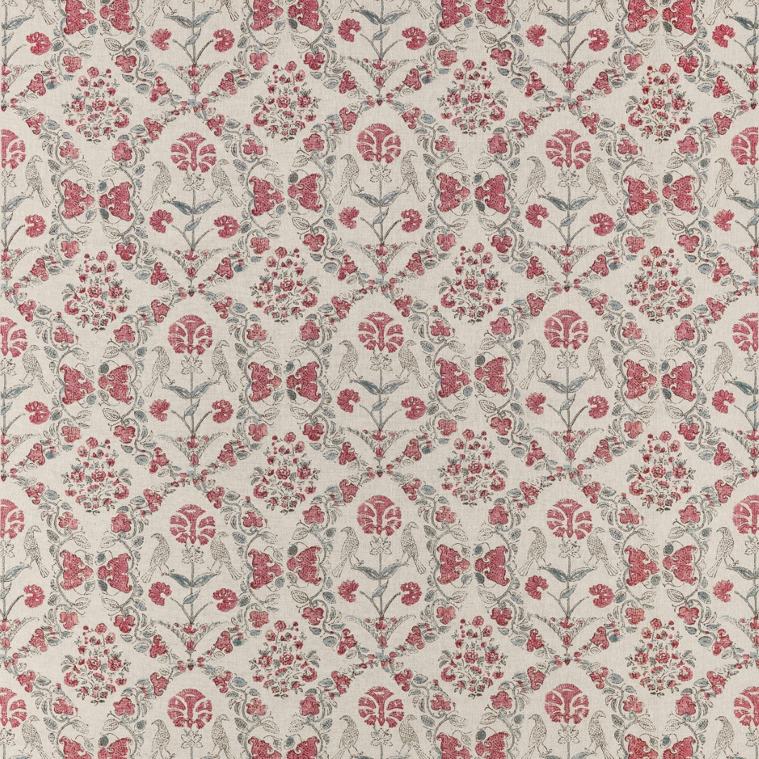 AF10736 Paloma Red Fabric by Anna French