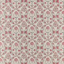 AF10736 Paloma Red Fabric by Anna French