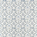 Paloma Blue and Green Clermont Fabric by Anna French