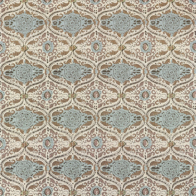 Cecilia Gold and Sage Clermont Fabric by Anna French