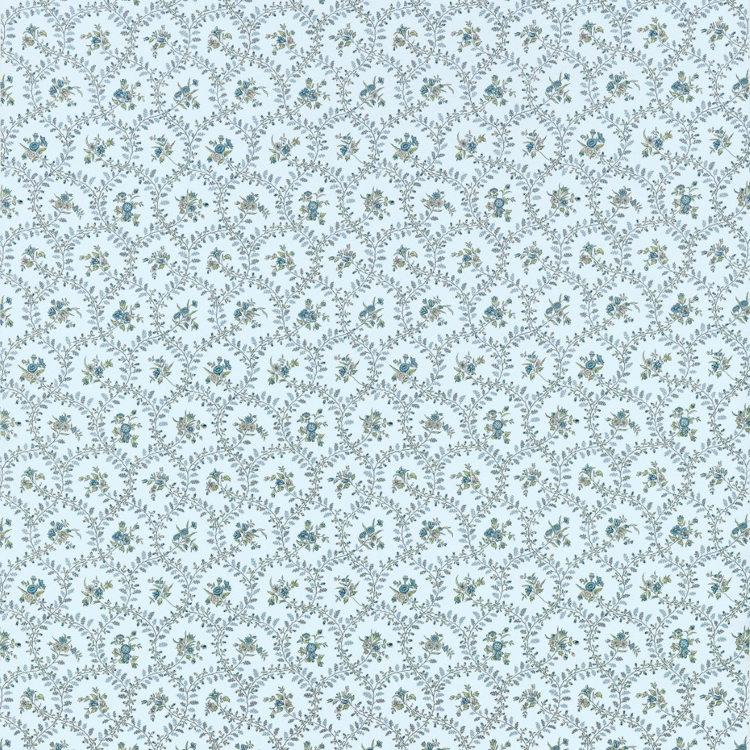 AF10761 Juliette Trail Spa Blue Fabric by Anna French