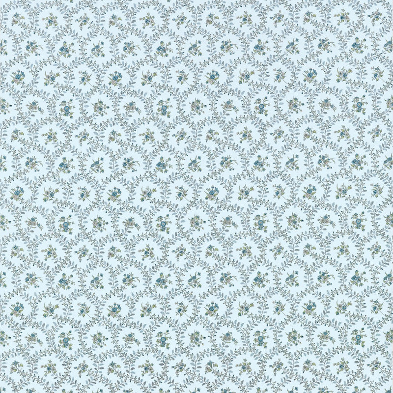 AF10761 Juliette Trail Spa Blue Fabric by Anna French