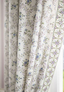 Juliette Trail Lavender and Blue Clermont Fabric by Anna French