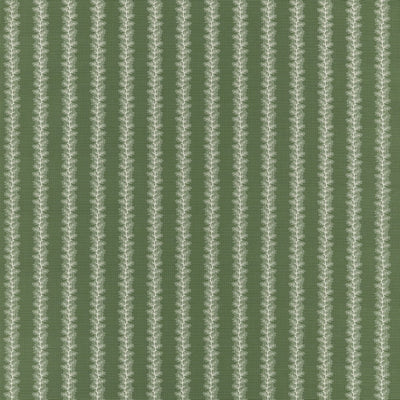 French Stripe Green Clermont Fabric by Anna French