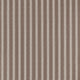 French Stripe Brown Clermont Fabric by Anna French