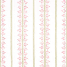 AF15100 Fern Stripe Antilles Blush Fabric by Anna French