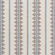 Fern Stripe Antilles Brown/Slate Fabric by Anna French