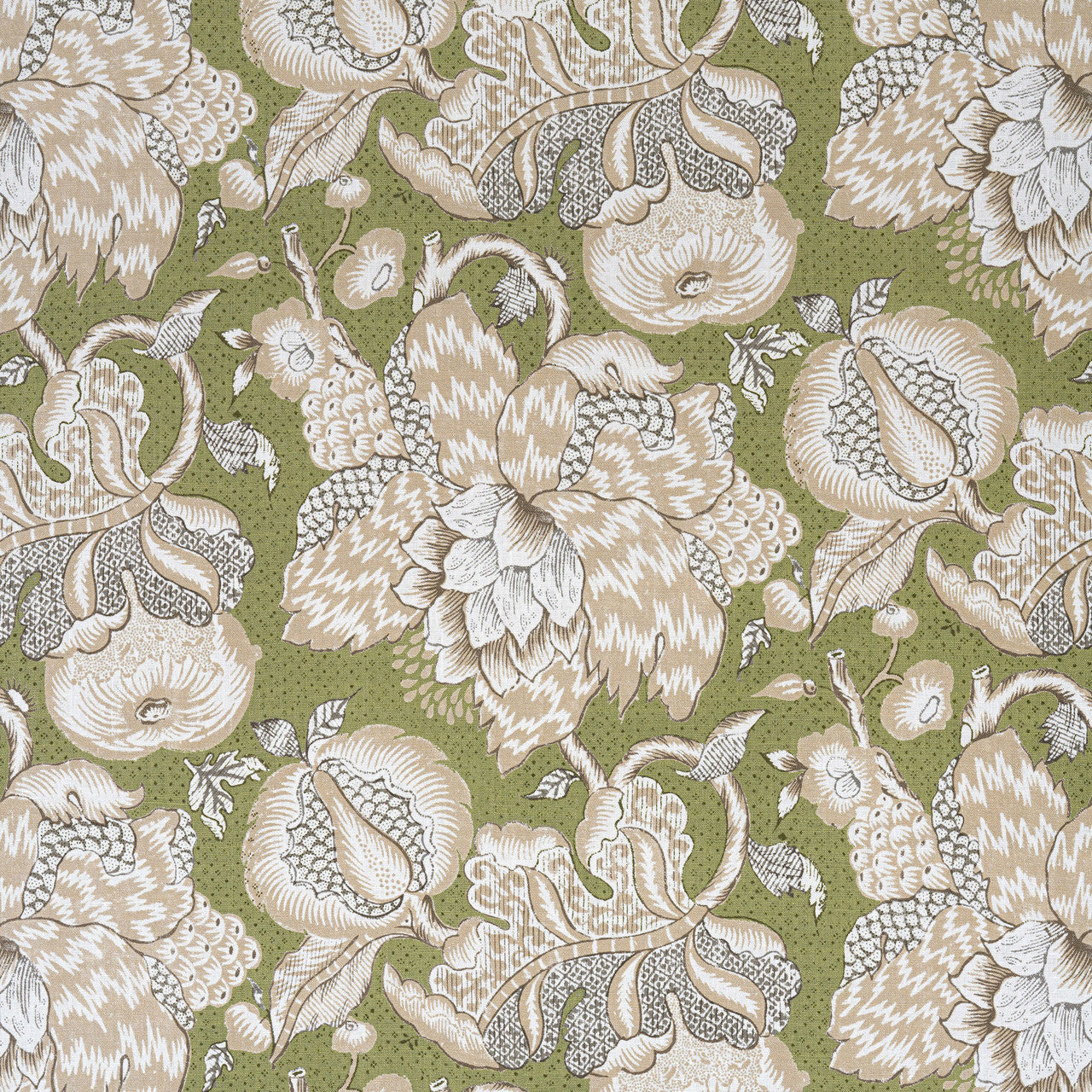 AF15111 Westmont Antilles Green Fabric by Anna French