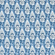 Cornwall Antilles Blue Fabric by Anna French