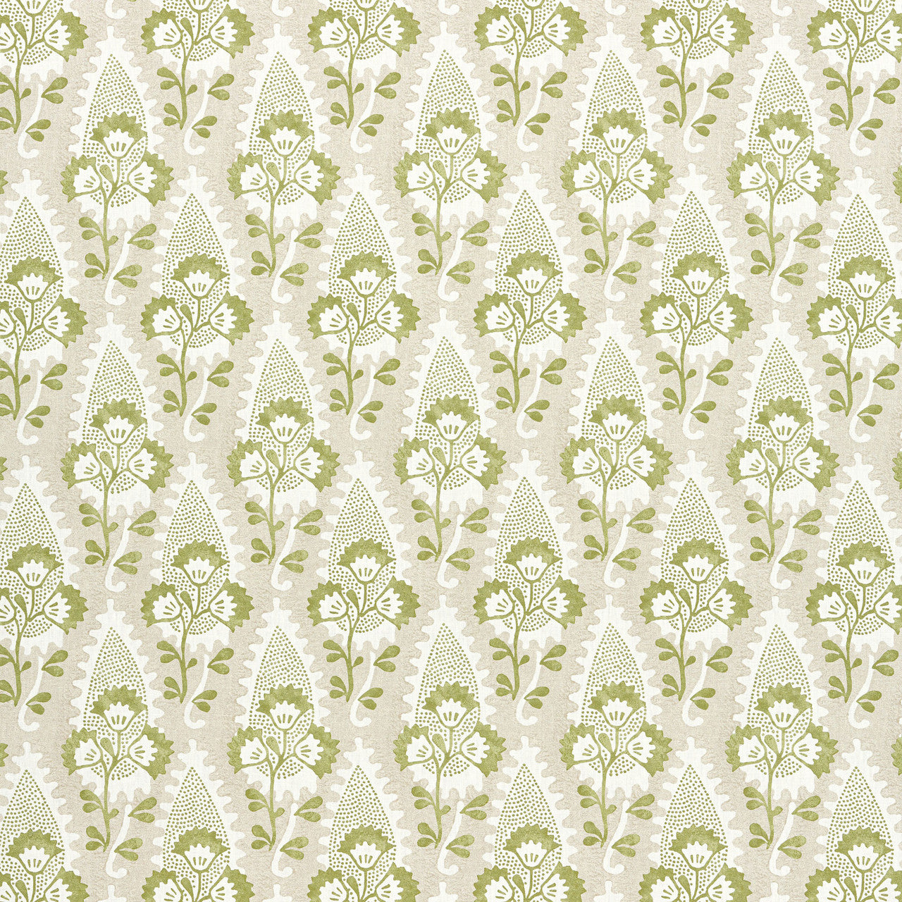 AF15121 Cornwall Antilles Green Fabric by Anna French