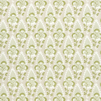 Cornwall Antilles Green Fabric by Anna French