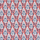 AF15124 Cornwall Antilles Red/Blue Fabric by Anna French
