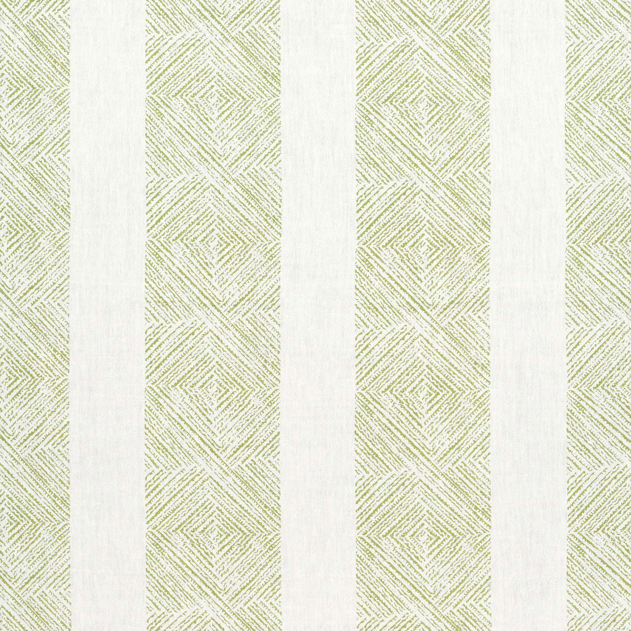 AF15125 Clipperton Stripe Antilles Green Fabric by Anna French