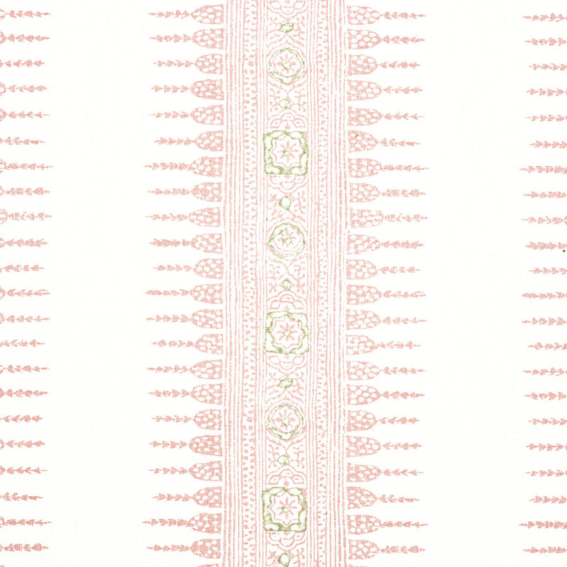 AF15135 Javanese Stripe Antilles Blush Fabric by Anna French