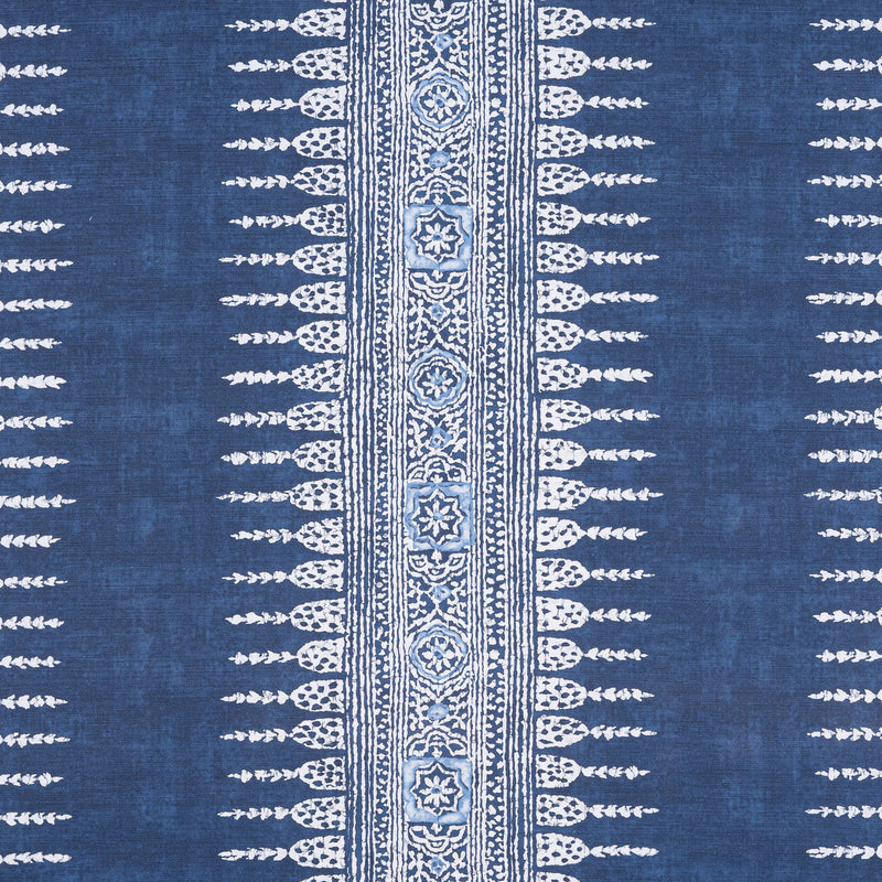 AF15142 Javanese Stripe Antilles Navy Fabric by Anna French