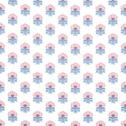 AF15156 Milford Antilles Red/Blue Fabric by Anna French