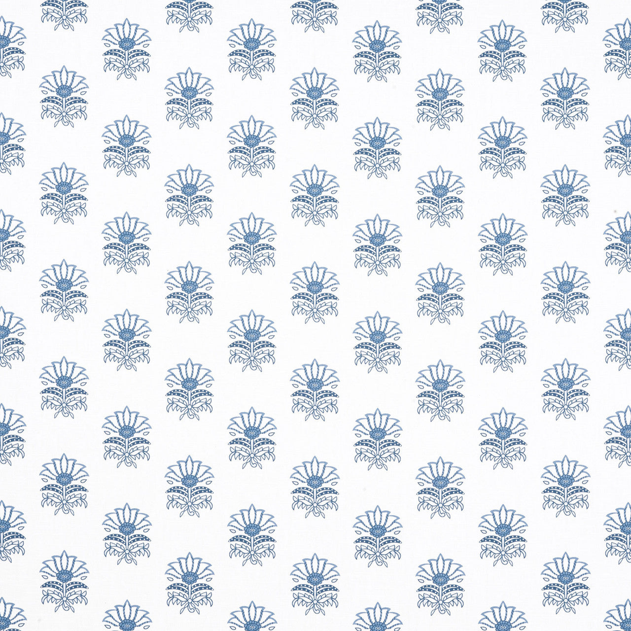 AF15157 Milford Antilles Blue Fabric by Anna French