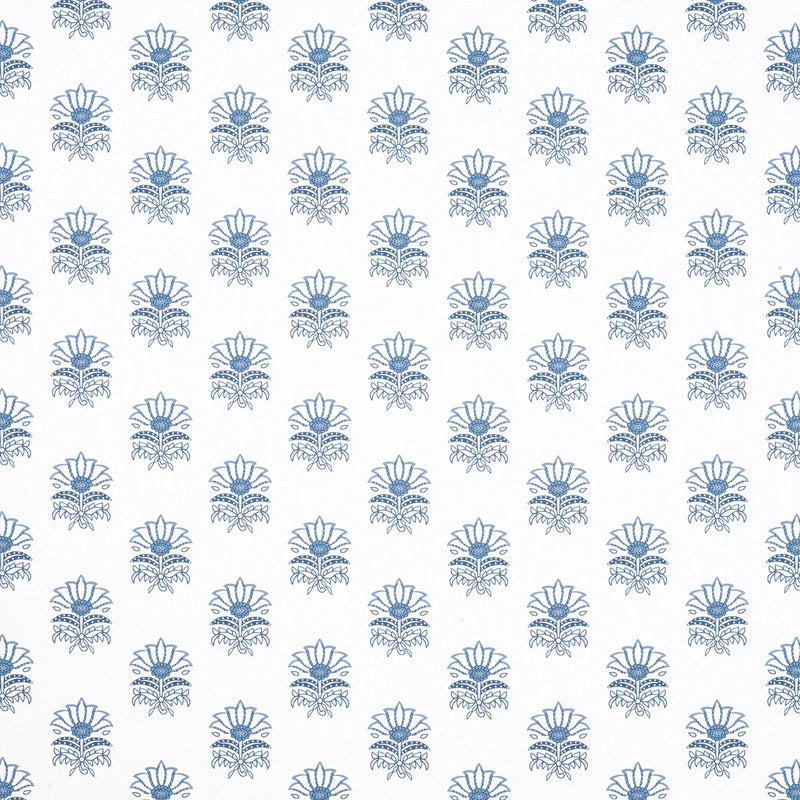 AF15157 Milford Antilles Blue Fabric by Anna French