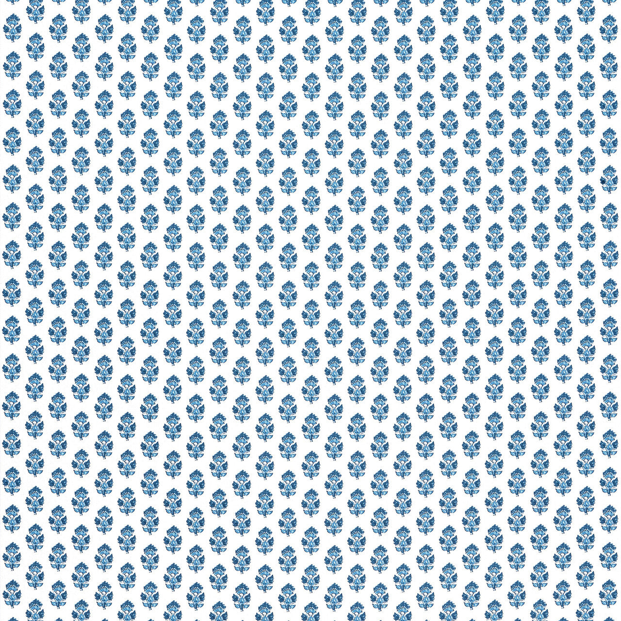 AF15165 Julian Antilles Blue Fabric by Anna French