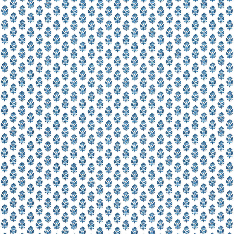 AF15165 Julian Antilles Blue Fabric by Anna French