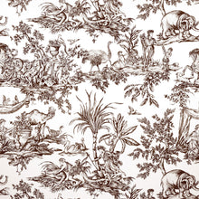 AF15169 Toile Antilles Brown Fabric by Anna French