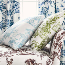 AF15172 Toile Antilles Green Fabric by Anna French