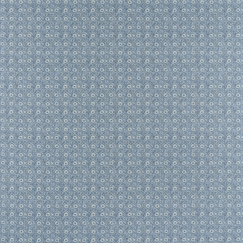 AF16125 Holly Trellis Blue Belvedere Fabric by Anna French