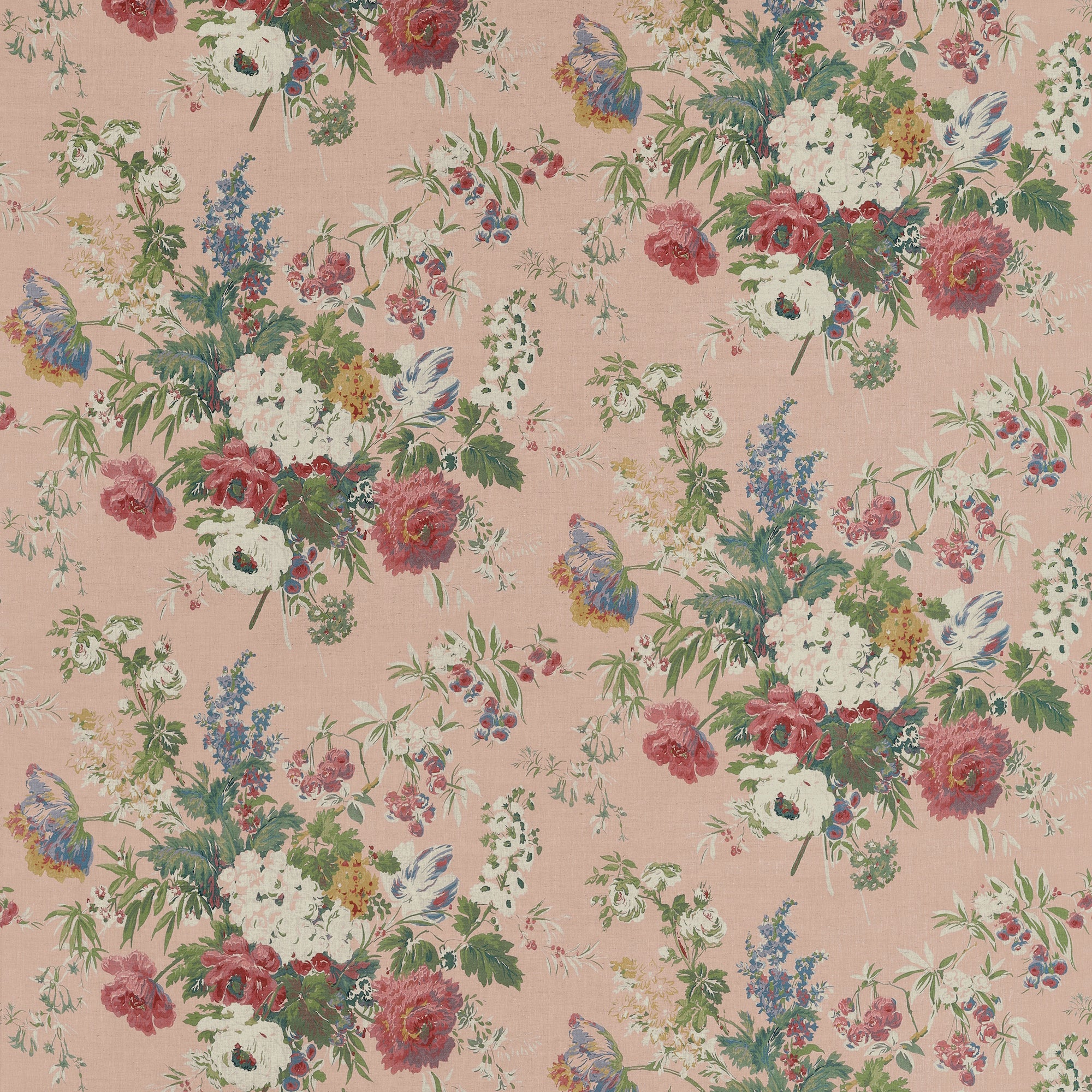 AF16136 Garden Club Blush Belvedere Fabric by Anna French