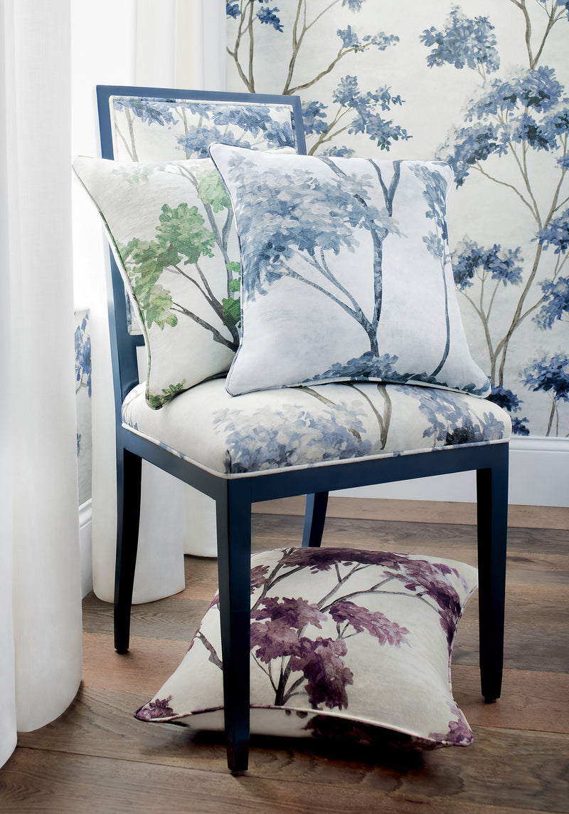 AF16167 Dalton Eggplant Belvedere Fabric by Anna French