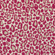African Leopard Manor Fuchsia Fabric by Anna French
