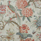 Villeneuve Manor Coral and Flax Fabric by Anna French