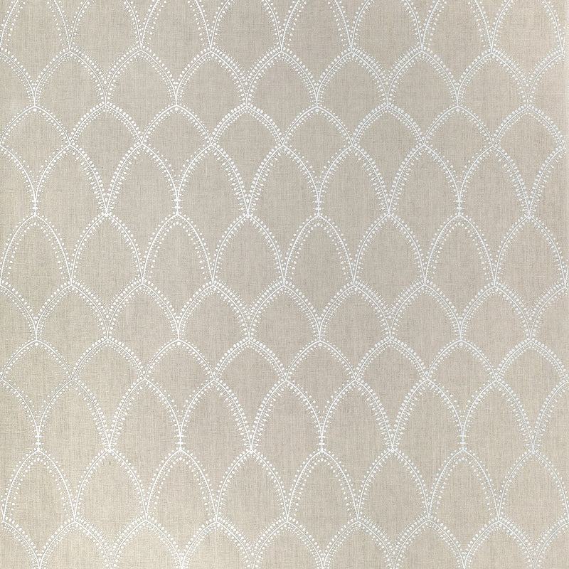 AF73013 Burmese Meridian Beige Fabric by Anna French