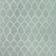 AF73014 Burmese Meridian Aqua Fabric by Anna French