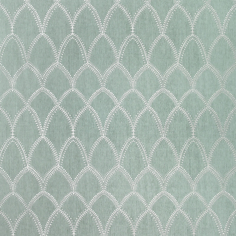 AF73014 Burmese Meridian Aqua Fabric by Anna French