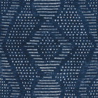 AF78714 Mali Palampore Navy Fabric by Anna French