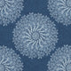 La Provence Palampore Navy Fabric by Anna French
